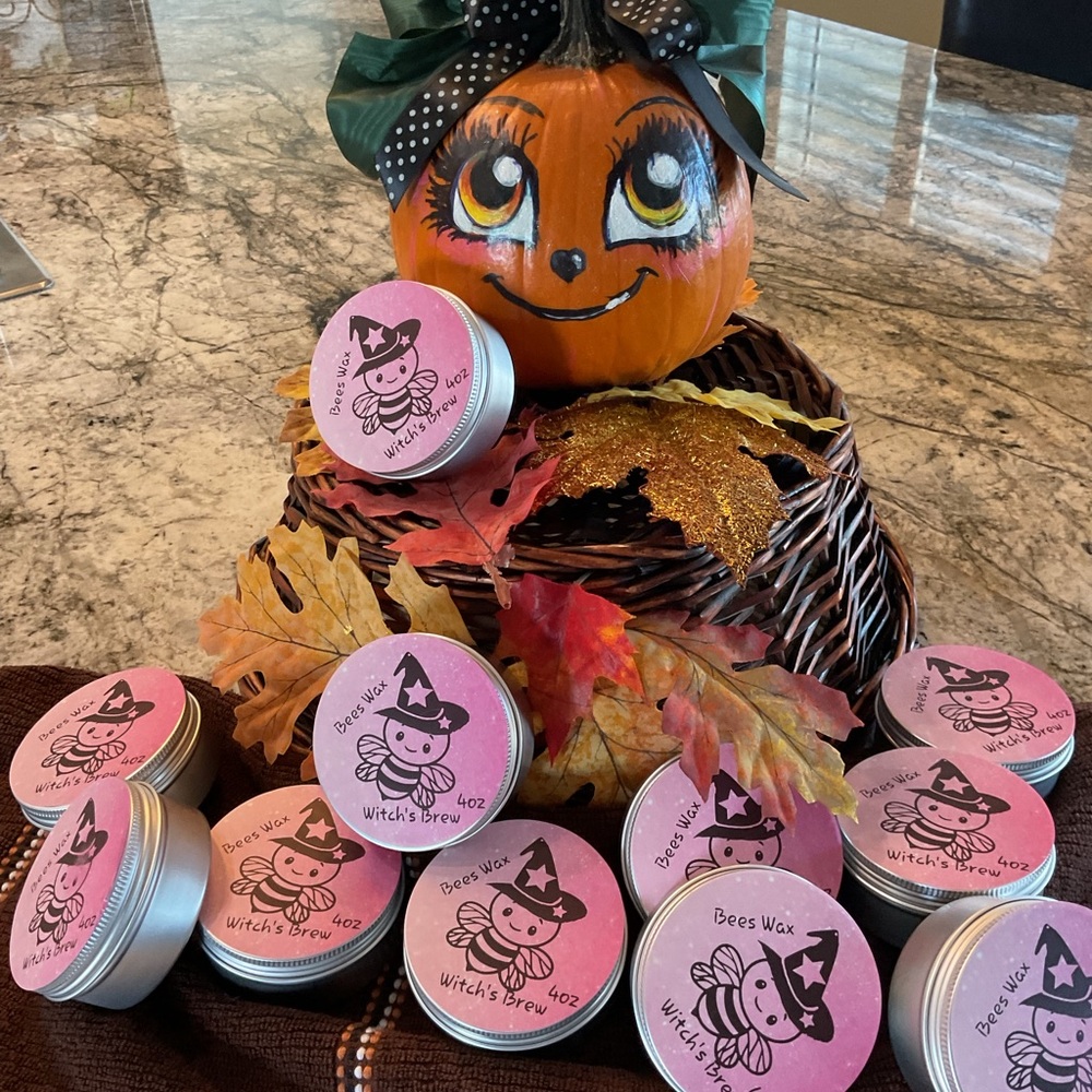 Witch's Brew Bees Wax Tins(Pumpkin Spice)
